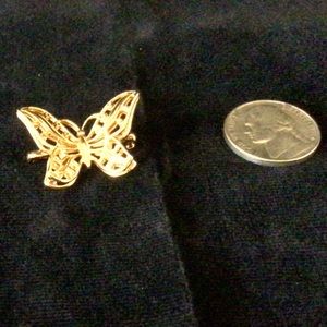 Vintage Gold-Toned Brooch